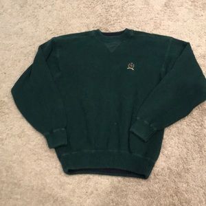 Green sweater